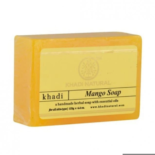 Мыло Манго, ручная работа (Mango handmade soap), 125 гр Khadi Natural Мыло Манго, ручная работа (Mango handmade soap), 125 гр Khadi Natural